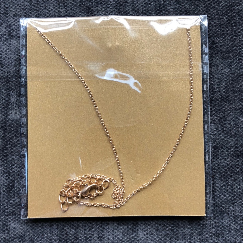 14k gold dipped Lucky Horseshoe Necklace - Picture 3 of 3